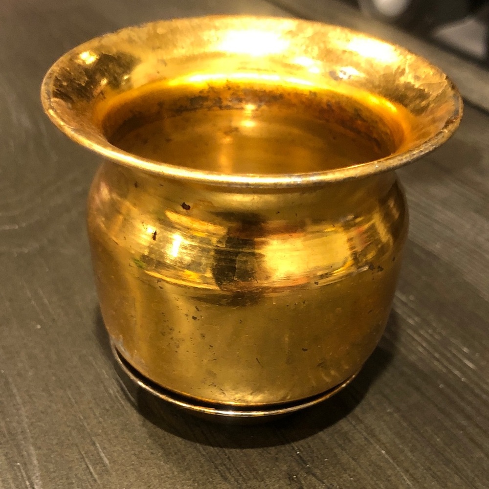 Gold Color Container